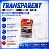 Matchbox Mainline Protector Case Clear Plastic Blister Protector Display Case
