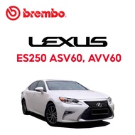 BREMBO Front Brake Pads (1 set) - Lexus ES250 ASV60 AVV60 Lexus ES350 GSV60R