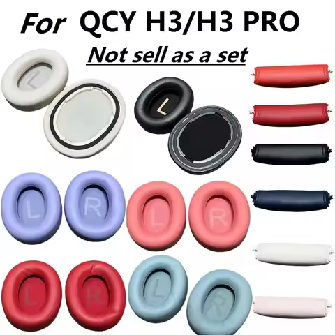 Original Ear pads For QCY H3/H3 Lite/H3 PRO headphones replacement earmuff ear cushion ear pillow he