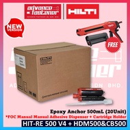 Hilti HIT-HY 200-R V3 / HIT-RE 500 V4 / HIT-RE 100 Epoxy Anchor *FOC HDM500 + CB500 / CR500 Manual A