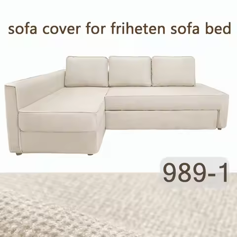 CRIUSJA Sofa Cover for FRIHETEN Sofa Cover funda sofa chaise lounge Cover Protective Sofa Cover L Sh