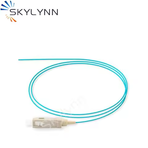 50PCS/Bag SC/UPC Multimode OM2/OM3/OM4 0.9MM Tight Buffer LSZH Jacket 1.5 Meter Fiber Optic Pigtails