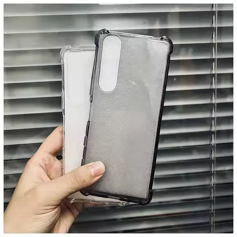 For Sony Xperia 1 VI V lV lll ll Case Anti yellowing Soft Clear Back Cover Phone Case For Sony Xperi