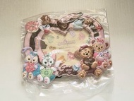 香港迪士尼 達菲Duffy 與好友們情人節相框冰箱貼