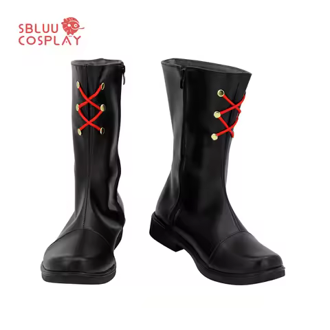 SBluuCosplay Game Kuro Kiryu Cosplay Shoes Custom Made Boots