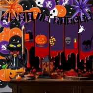 Halloween Bar Shopping Mall KTV Party Decoration Ghost Festival Ghost Pumpkin Cat Ghost Festival Pul