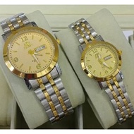 NEW JAM TANGAN BRAND ORIANT COUPLE WATCH BOX