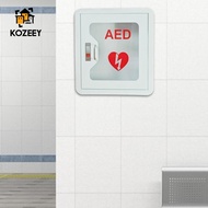 KOZEEY Aed Cabinet Wall Mounted Aed Defibrillator Storage Cabinet for Public Places