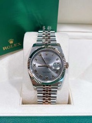 👑[現貨]🔥🔥Rolex Datejust 勞力士日誌系列 116231 銀面羅馬 表徑36mm 自動機械 淨表 間18K玫瑰金 rolex/rolex submariner/rolex dayton
