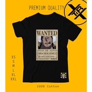 One Piece Crocodile Cross Guild Warlord Luffy New Wanted Poster Premium Quality Shirt (OP129)