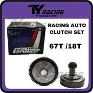 LEO RACING CLUTCH GEAR & AUTO CLUTCH SET EX5/EX5 DREAM/WAVE100/EX5 CLASS 1/SYM.