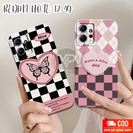 HP Xiaomi Redmi Note 12 4g Case Softcase Procamera Flexible Silicone Back Protector Mobile Phone Cas