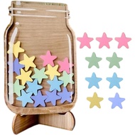 UPEO Children's Reward Jar, Children's Reward Jar, Children's Reward Table, Gar o Class Star Reward 