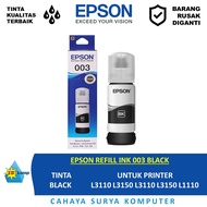 EPSON REFILL INK 003 BLACK PRINTER L3110 L3150 L3110 L3150 L1110