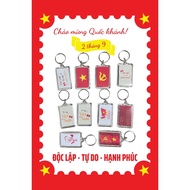 Vietnam Flag Keychain welcomes September 2nd anniversary