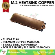 HEATSINK SSD M.2 NVME M.2 SATA 2280 SINGLE SIDED COPPER COOLING NGFF M2 SSD NVME M.2