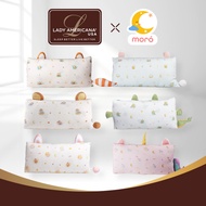 [RANDOM GIFT] Moro Baby Pillow Size Large - Bantal Bayi