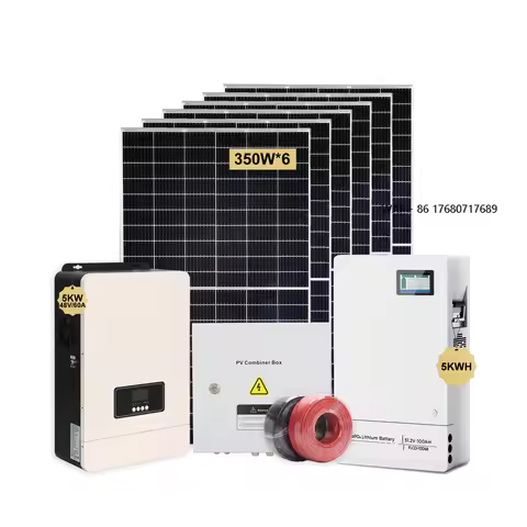 Complete Set Solar Energy System 5000w Hybrid Solar System 3kw 6kw 7kw 8kw 10kw Solar Panel Home Kit