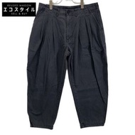 Porter Classic SATCHMO CHINOS/Satchimo Chino 炭灰色 Supima 棉隨機塞入寬錐形褲，L 碼（二手）