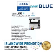 [READY STOCK] Epson EcoTank L6490 A4 Ink Tank Printer