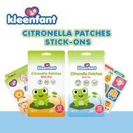 Kleenfant Citronella Stick-On Patches Non-Sticky Hypoallergenic Flu Relief Patch Baby Flu Patch for 