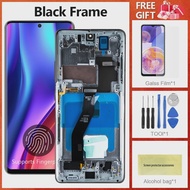 6.8 S21 Ultra AMOLED Screen With Fingerprints For Samsung Galaxy S21 Ultra 5G G998B G998B/DS Lcd Dis