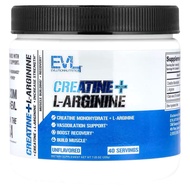 EVLution Nutrition Creatine + L-Arginine, Unflavored, 7.05 oz (200 g)