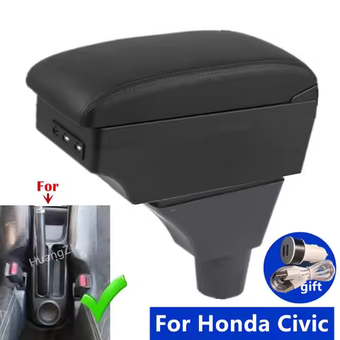 For Honda Civic 7 Generation Armrest Box for Honda Civic EP3 Central Storage Box Interior Dedicated 