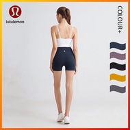 New 5 Color Lululemon Yoga High Waist Sports Running Shorts Pants DK805