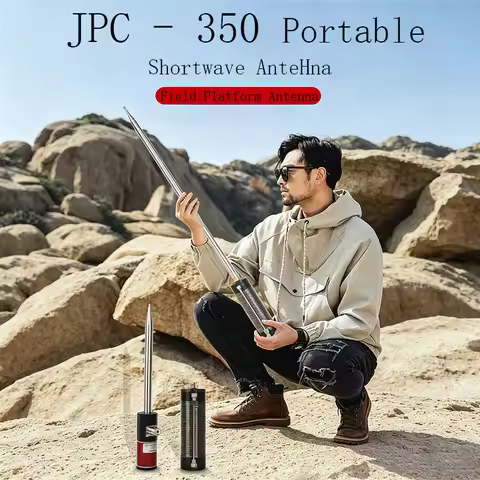 JPC-350 Portable Shortwave Antenna + GP Shortwave Antenna