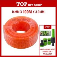 Getah Paip Gulung Getah Paip Air Heavy Duty Hose Pipe Getah Garden Hose Wate Pipe 50METER / 100meter