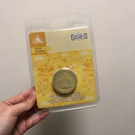 上海迪士尼樂園 城堡 金幣 紀念幣