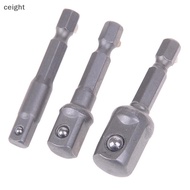 [ceight] 1soet adapter drill bits set hex shank 1/4" 3/8" 1/2" 3pcs impact driver tools TH