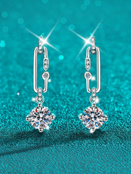 KAFANDENG | Custom Lab-Grown Diamond 18K Gold & Platinum PT950 Earrings