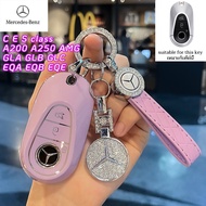 high quality Mercedes-Benz key cover GLB GLC A250 AMG GLA A200 C/E/S class EQA EQB EQE car key case