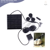 MATAHARI 7v 1.12W 150L/h Black Solar Pool Fountain