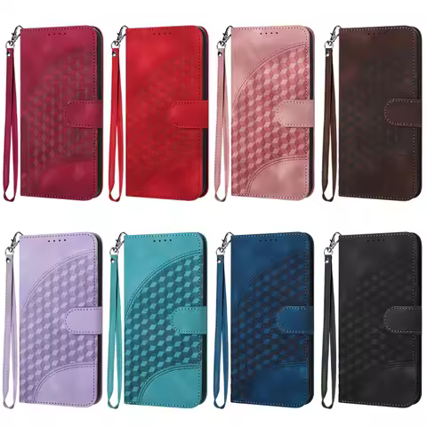 Edge60 Fusion Leather Case for Motorola Edge 60 Fusion Case Solid Color Flip Stand Cover for Motorol