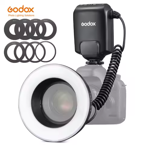Godox ML-150II ML150II Macro Ring Speedlite Flash Light For Canon Nikon Pentax Sony Olympus DSLR Cam