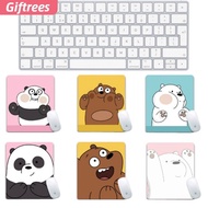 We Bare Bears Computer Peripheral Cute Cartoon Mouse Pad