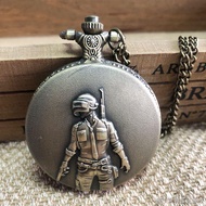 [Simple ins Flip Watch] [Retro Flip Pocket Watch] Retro Flip Pocket Watch Classic Pattern Roman Nume