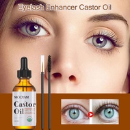 60ml Eyelash Enhancer Castor Oil Natural Cold Pressed Castor Oil Eyelash Growth Serums Lash Enhancing Castor Oil