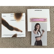 Unsealed Lesserafim Album Unforgiven Tanned Pink Sakura Ver.