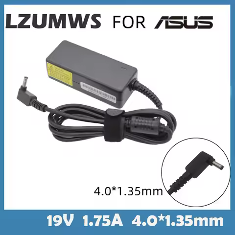 19V 1.75A 33W 4.0*1.35mm AC Laptop Charger Power Adapter For ASUS ADP-33AW S200E X202E X201E Q200 S2