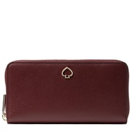 Kate Spade Adel Large Continental Wallet in Cherrywood