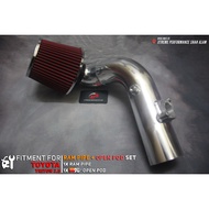 REM PIPE MITSUBISHI TRITON 2.5 NON VGT WITH AUTHENTIC KNN OPEN POD FILTER SET