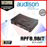 Audison AP F8.9 bit Prima Series Forza 8-Channel Amplifier with 9-Channel DSP
