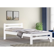 FREE DELIVERY / WOODEN SINGLE BED FRAME /SINGLE BED/ KATIL BUDAK / KATIL BUJANG / CHILDREN BED / BEDROOM FURNITURE /BED