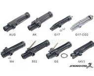 現貨 SAMOON NPAS GHK M4 G5 AK 553 G17 可調 簡易 可調整 飛機 HOP 