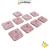 SECELPH 10PCS Air Filter Replacement, Red Easy Installation Replacement Air Filter, Cotton String Tr