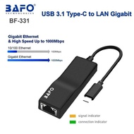 Bafo BF-331 Type-C 3.1 to RJ45 (1000Mbps) Ethernet Adapter
